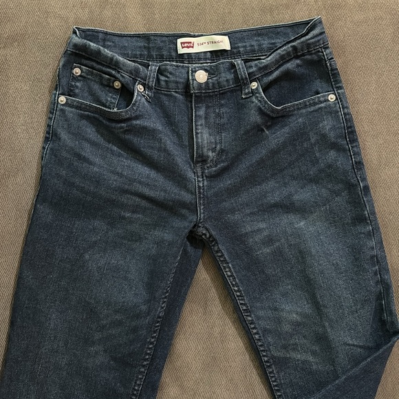 Super cute boys Levi Jeans like new, dark blue, great condition! - Picture 4 of 4